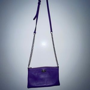 COACH Purple Crossbody Purse